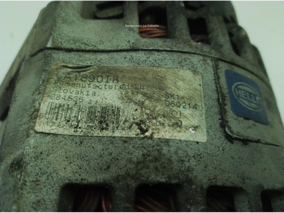 CA1890 ALTERNADOR OPEL ZAFIRA B (A05)|Desguaces La Cabaña