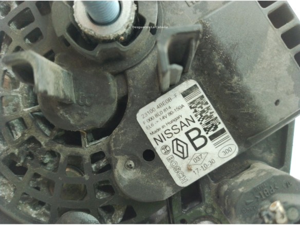 231004BE0B, ALTERNADOR RENAULT KADJAR (HA_, HL_)|Desguaces La Cabaña