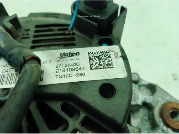 271542C ALTERNADOR SEAT ATECA (KH7)|Desguaces La Cabaña