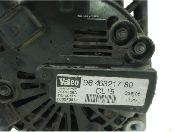 5705NH ALTERNADOR CITROEN C4 Sedán|Desguaces La Cabaña