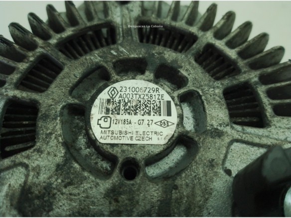 231006729R ALTERNADOR RENAULT TRAFIC III Furgón (FG_)|Desguaces La Cabaña
