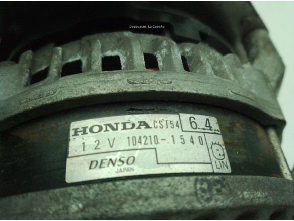 104210 1540 ALTERNADOR HONDA CR-V IV (RM_)|Desguaces La Cabaña