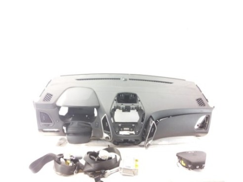 100830Y0893 KIT AIRBAGS + SALPICADERO + CINTURONES O ANCLAJE + CENTRALIT HYUNDAI ix35 (LM, EL, ELH)|Desguaces La Cabaña