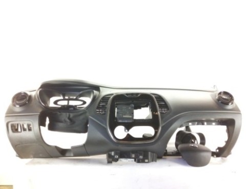 985706588R KIT AIRBAGS + SALPICADERO + CINTURONES O ANCLAJE + CENTRALIT RENAULT CAPTUR (J5_, H5_)|Desguaces La Cabaña