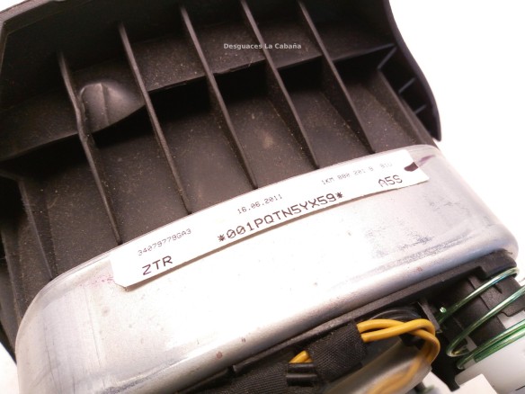 1KM880201B KIT AIRBAGS + SALPICADERO + CINTURONES O ANCLAJE + CENTRALIT VW JETTA IV (162, 163)|Desguaces La Cabaña
