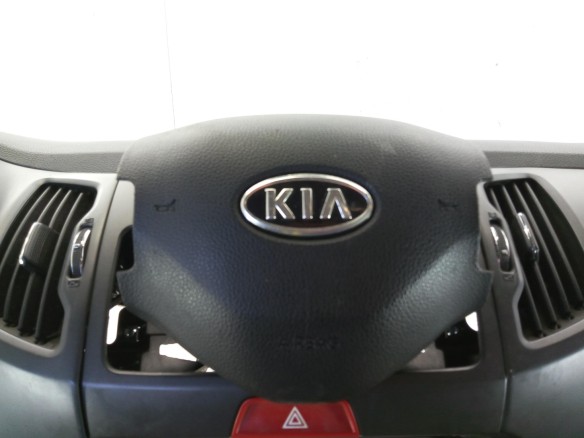 569003U000 KIT AIRBAGS + SALPICADERO + CINTURONES O ANCLAJE + CENTRALIT KIA SPORTAGE (SL)|Desguaces La Cabaña