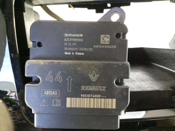 985706588R KIT AIRBAGS + SALPICADERO + CINTURONES O ANCLAJE + CENTRALIT RENAULT CAPTUR (J5_, H5_)|Desguaces La Cabaña
