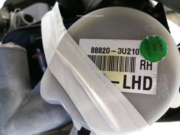 569003U000 KIT AIRBAGS + SALPICADERO + CINTURONES O ANCLAJE + CENTRALIT KIA SPORTAGE (SL)|Desguaces La Cabaña