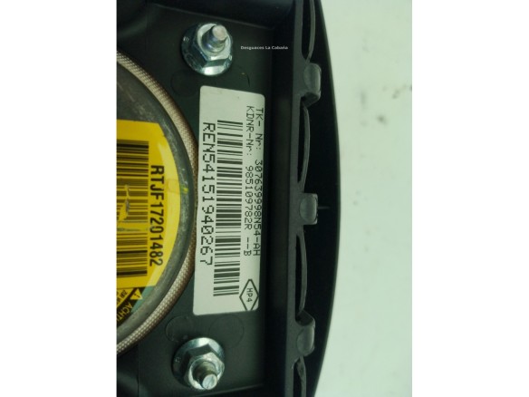 985109782R AIRBAG IZQ DACIA SANDERO II|Desguaces La Cabaña