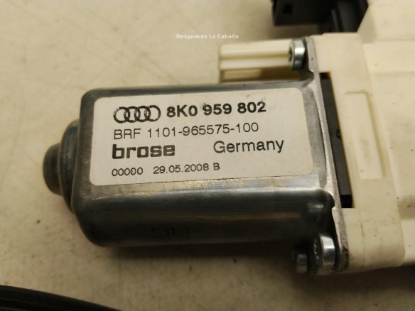 8K0837462C ELEVALUNAS PUERTA LAT DEL DER AUDI A4 (8K2, B8)|Desguaces La Cabaña