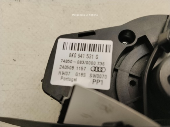 8K0941531ASWEP CONMUTADOR LUCES AUDI A4 (8K2, B8)|Desguaces La Cabaña