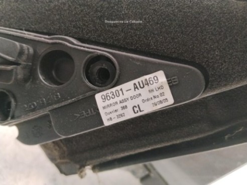   ESPEJO DER NISSAN PRIMERA Hatchback (P12)|Desguaces La Cabaña