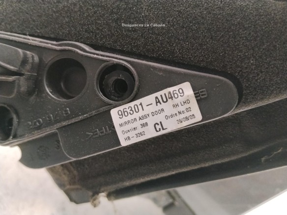   ESPEJO DER NISSAN PRIMERA Hatchback (P12)|Desguaces La Cabaña