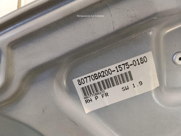   ELEVALUNAS PUERTA LAT DEL DER NISSAN PRIMERA Hatchback (P12)|Desguaces La Cabaña