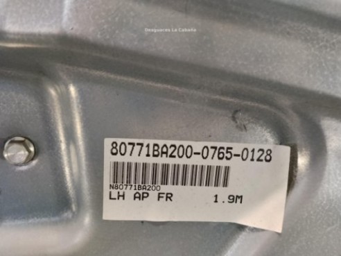   ELEVALUNAS PUERTA LAT DEL IZQ NISSAN PRIMERA Hatchback (P12)|Desguaces La Cabaña