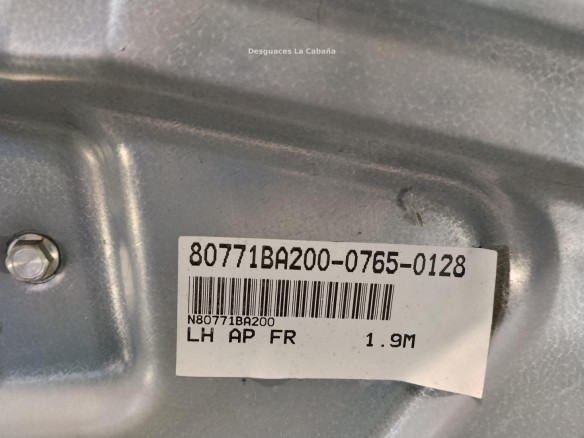   ELEVALUNAS PUERTA LAT DEL IZQ NISSAN PRIMERA Hatchback (P12)|Desguaces La Cabaña