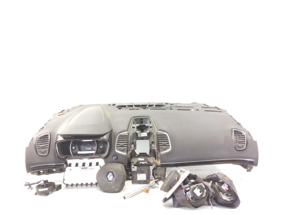 985702851R KIT AIRBAGS + SALPICADERO + CINTURONES O ANCLAJE + CENTRALIT RENAULT ESPACE V (JR_)|Desguaces La Cabaña
