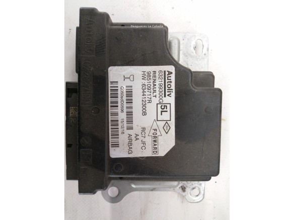 985702851R KIT AIRBAGS + SALPICADERO + CINTURONES O ANCLAJE + CENTRALIT RENAULT ESPACE V (JR_)|Desguaces La Cabaña
