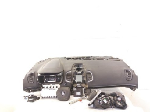 985702851R KIT AIRBAGS + SALPICADERO + CINTURONES O ANCLAJE + CENTRALIT RENAULT ESPACE V (JR_)|Desguaces La Cabaña