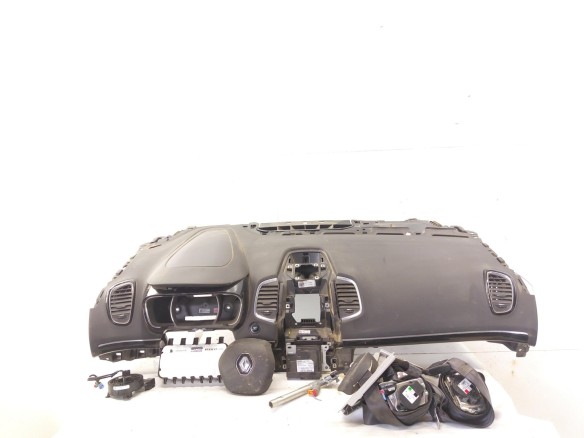 985702851R KIT AIRBAGS + SALPICADERO + CINTURONES O ANCLAJE + CENTRALIT RENAULT ESPACE V (JR_)|Desguaces La Cabaña