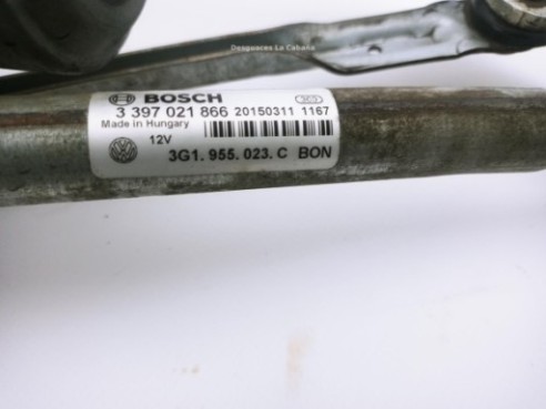 3G1955023C MOTOR LIMPIAPARABRISAS DEL VW PASSAT (3G2)|Desguaces La Cabaña