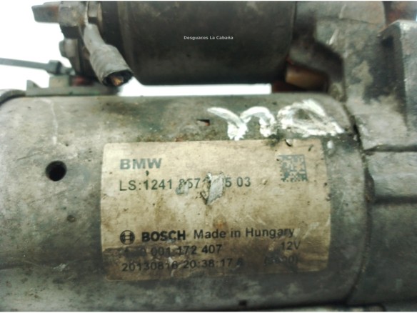  0001172407 ARRANQUE BMW 1 (F20)|Desguaces La Cabaña