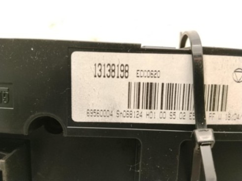 13138196 MANDO CLIMA OPEL VECTRA C GTS (Z02)|Desguaces La Cabaña