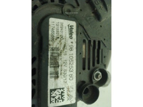 9810525380, ALTERNADOR OPEL GRANDLAND X (A18)|Desguaces La Cabaña