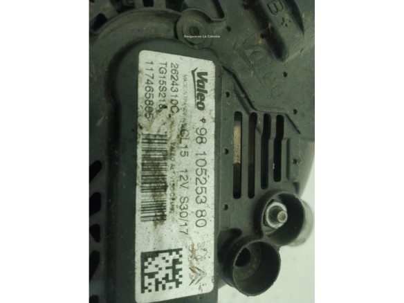 9810525380, ALTERNADOR OPEL GRANDLAND X (A18)|Desguaces La Cabaña