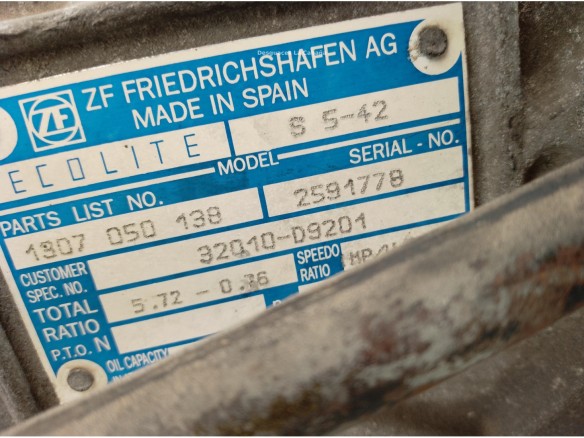 32010D9201 CAJA CAMBIOS  NISSAN ATLEON|Desguaces La Cabaña