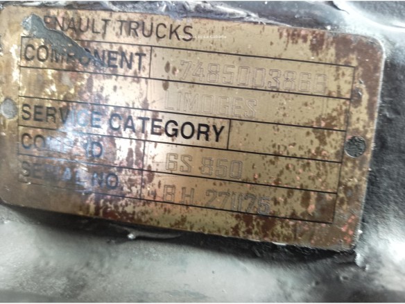 7485003866 CAJA CAMBIOS  RENAULT Midlum|Desguaces La Cabaña