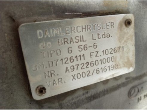 A9722601000 CAJA CAMBIOS  MERCEDES BENZ ATEGO|Desguaces La Cabaña