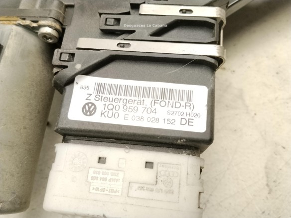   ELEVALUNAS PUERTA LAT TRA DER VW EOS (1F7, 1F8)|Desguaces La Cabaña