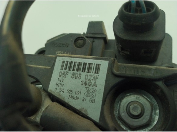 06F903023F ALTERNADOR VW EOS (1F7, 1F8)|Desguaces La Cabaña