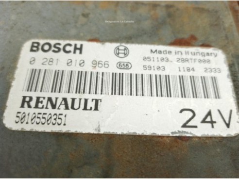 0281010966,5010550351, CENTRALITA MOTOR  RENAULT Midlum|Desguaces La Cabaña