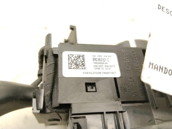 6R0953521B MANDO COMPLETO VW POLO (6R1, 6C1)|Desguaces La Cabaña