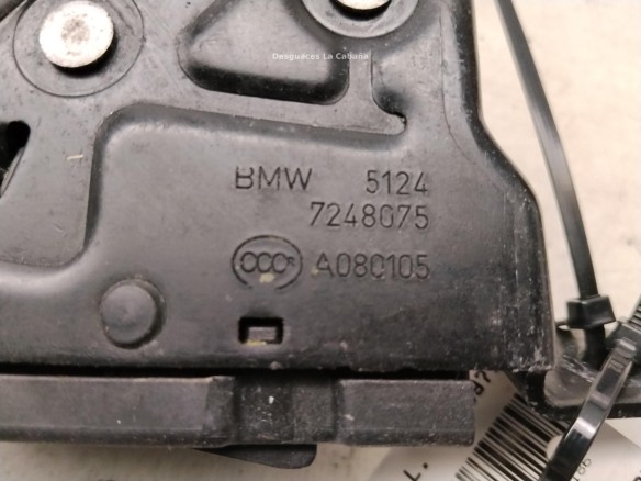 51247248075 CERRADURA PORTON / TAPA MALETA BMW 1 (F20)|Desguaces La Cabaña