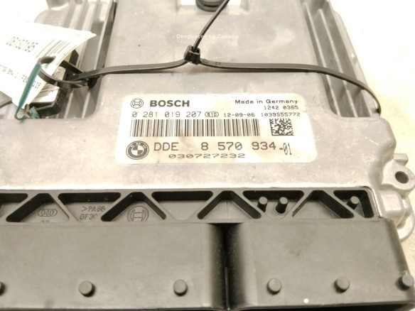  857093401 CENTRALITA MOTOR BMW 1 (F20)|Desguaces La Cabaña