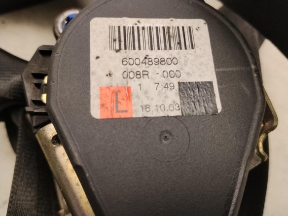 8H0857705  V04 CINTURON DEL IZQ AUDI A4 Descapotable (8H7, B6, 8HE, B7)|Desguaces La Cabaña