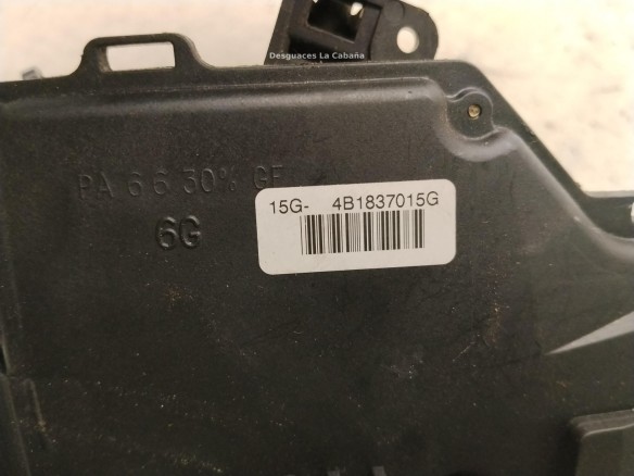 401837015 CERRADURA PUERTA LAT DEL IZQ AUDI A4 Descapotable (8H7, B6, 8HE, B7)|Desguaces La Cabaña