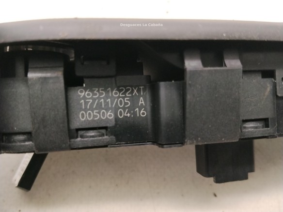 6554E4 MANDO ELEVALUNAS PUERTA LAT DEL IZQ PEUGEOT 307 (3A/C)|Desguaces La Cabaña