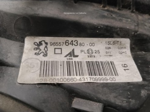 620886 FARO IZQUIERDO PEUGEOT 307 (3A/C)|Desguaces La Cabaña