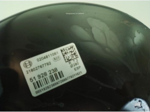 1612440380, 51928238 SERVOFRENO CITROEN JUMPER Furgón|Desguaces La Cabaña