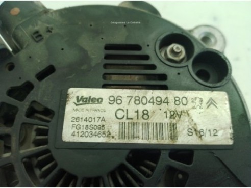 9678048880, 9678049480 ALTERNADOR CITROEN C5 III Break (TD_)|Desguaces La Cabaña