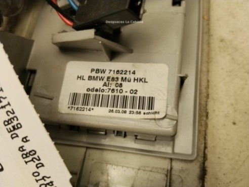 63217162214 PILOTO TRA DER INT BMW X3 (E83)|Desguaces La Cabaña