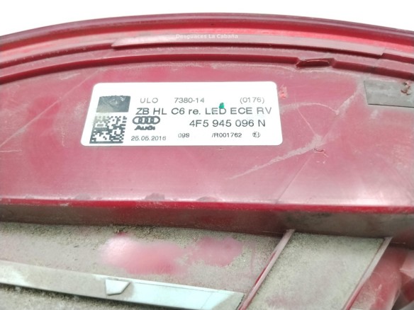   PILOTO TRA DER EXT AUDI A6 (4F2, C6)|Desguaces La Cabaña