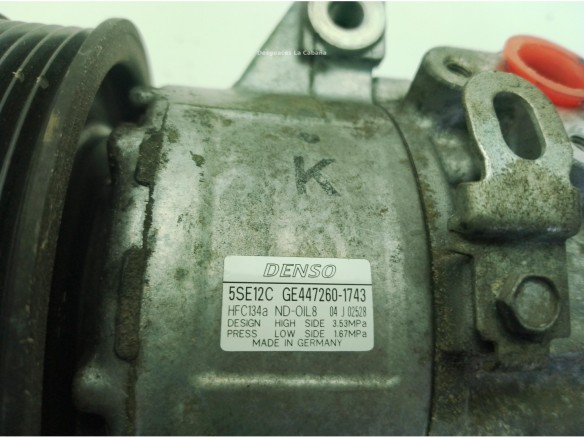 4472601743 COMPRESOR AA TOYOTA AVENSIS Sedán (_T25_)|Desguaces La Cabaña