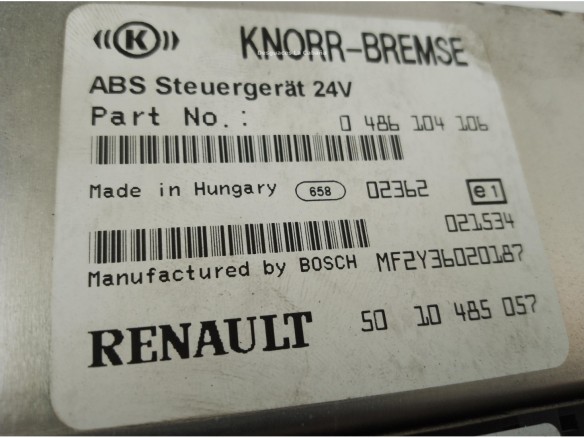 5010485057 MODULO ELECTRONICO RENAULT Premium|Desguaces La Cabaña