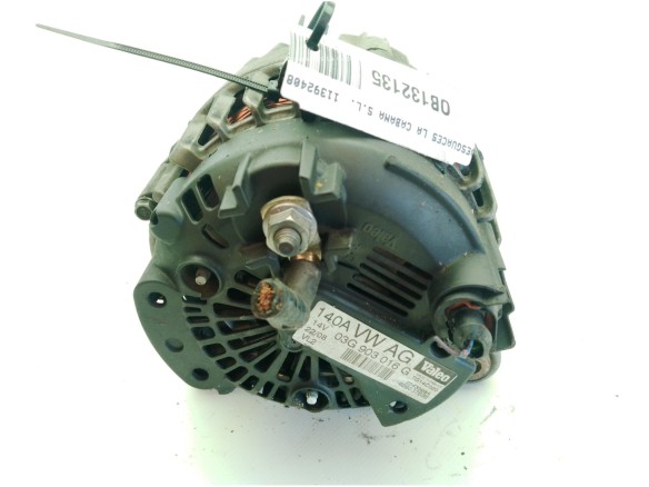 03G903016G ALTERNADOR AUDI A4 (8K2, B8)|Desguaces La Cabaña