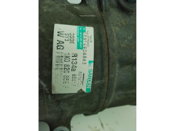 1K0820808F, 1K0820859F COMPRESOR AA VW PASSAT CC (357)|Desguaces La Cabaña